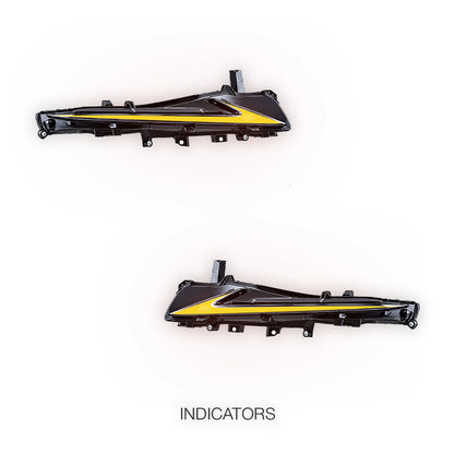 Lexus IS ASE30 / AVE30 / GSE30 / GSE31 (2016 - 2019) RGB Animation DRL Headlights LH + RH