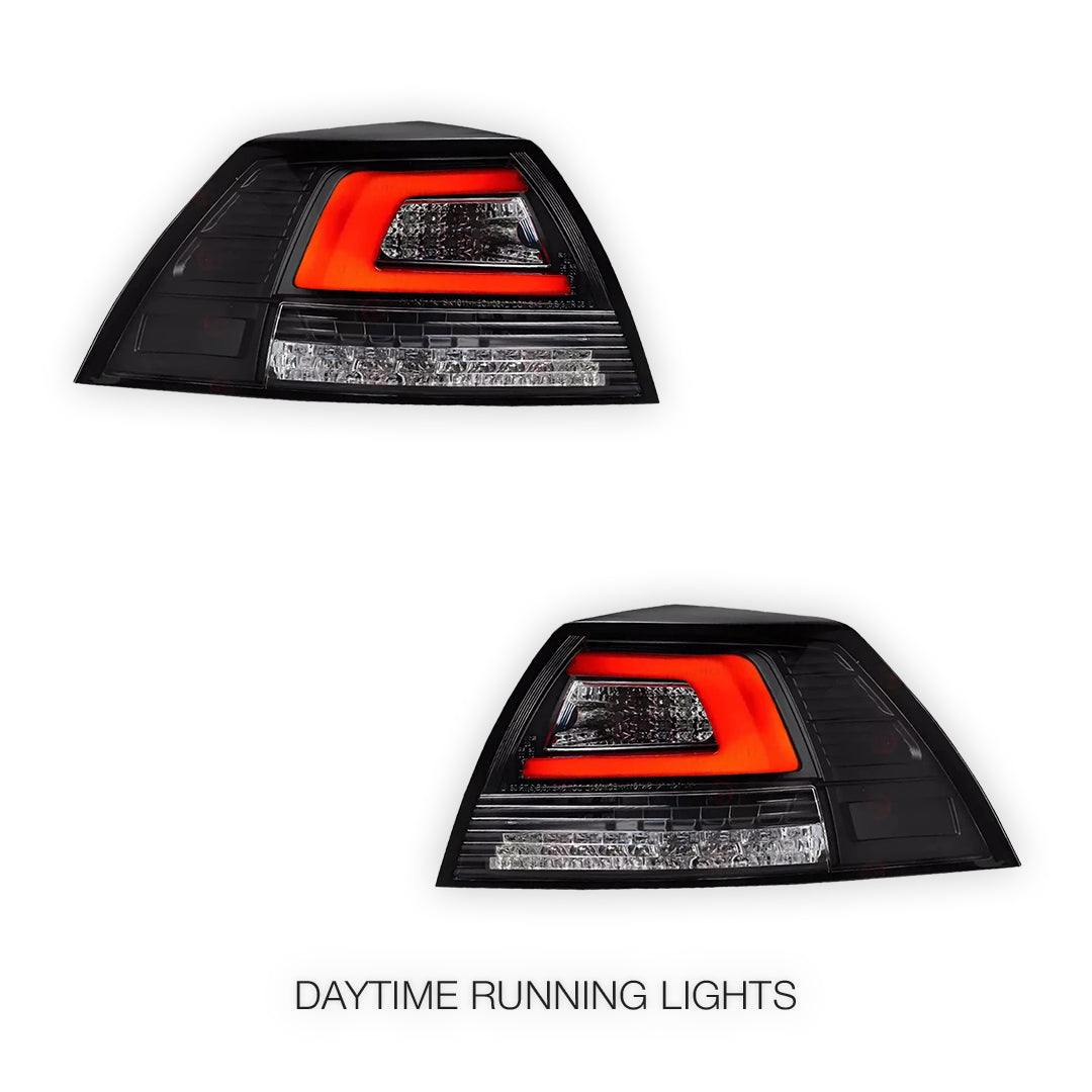 Holden Commodore VE (2006 - 2013) Smoked Clear Sequential Tail Lights LH + RH