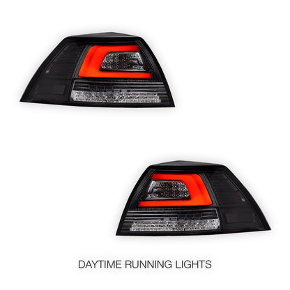 Holden Commodore VE (2006 - 2013) Smoked Clear Sequential Tail Lights LH + RH