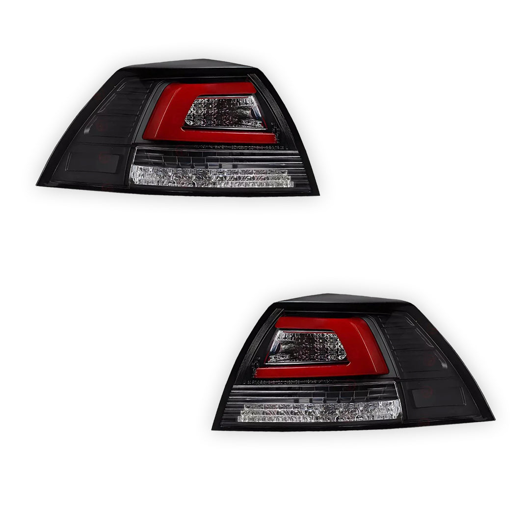 Holden Commodore VE (2006 - 2013) Smoked Clear Sequential Tail Lights LH + RH