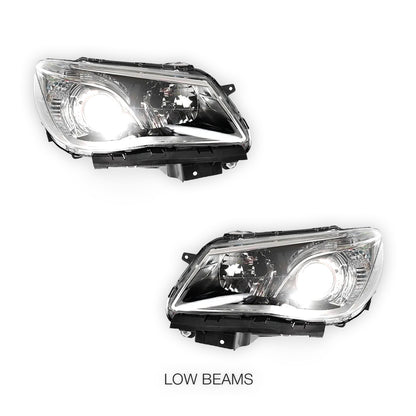 Holden Commodore VF (2013 - 2018) Clear Projector Headlights LH + RH