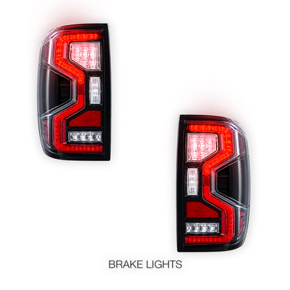 Ford Ranger T6.2 / T9 (2022 - 2025) LED Animation Tail Lights LH + RH