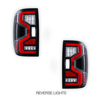 Ford Ranger T6.2 / T9 (2022 - 2025) LED Animation Tail Lights LH + RH