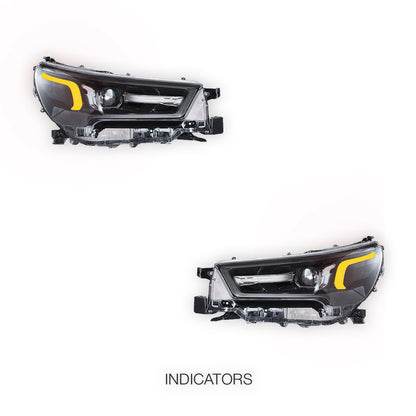 Toyota HiLux N80 (2021 - 2024) LED Headlights LH + RH
