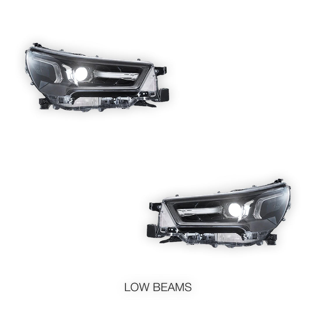 Toyota HiLux N80 (2021 - 2024) LED Headlights LH + RH
