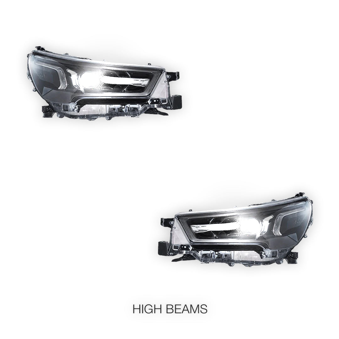 Toyota HiLux N80 (2021 - 2024) LED Headlights LH + RH