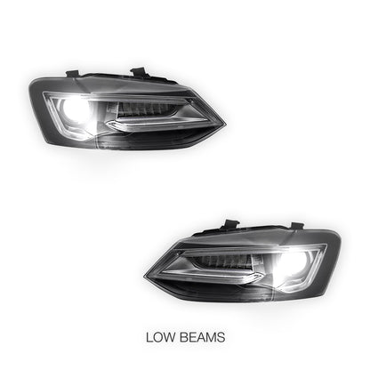 Volkswagen Polo 6R (2011 - 2017) Headlights LH + RH