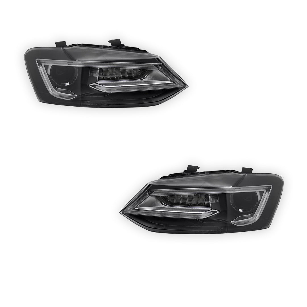 Volkswagen Polo 6R (2011 - 2017) Headlights LH + RH