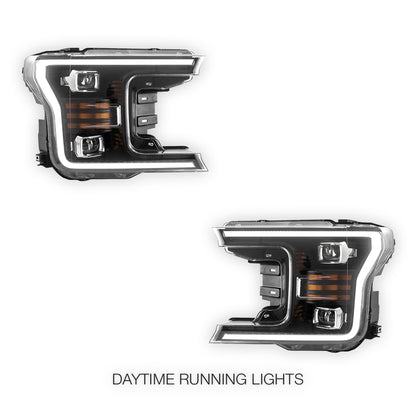 Ford F-150 (2018 - 2020) Projector Sequential Headlights LH + RH