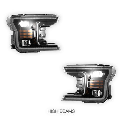 Ford F-150 (2018 - 2020) Projector Sequential Headlights LH + RH
