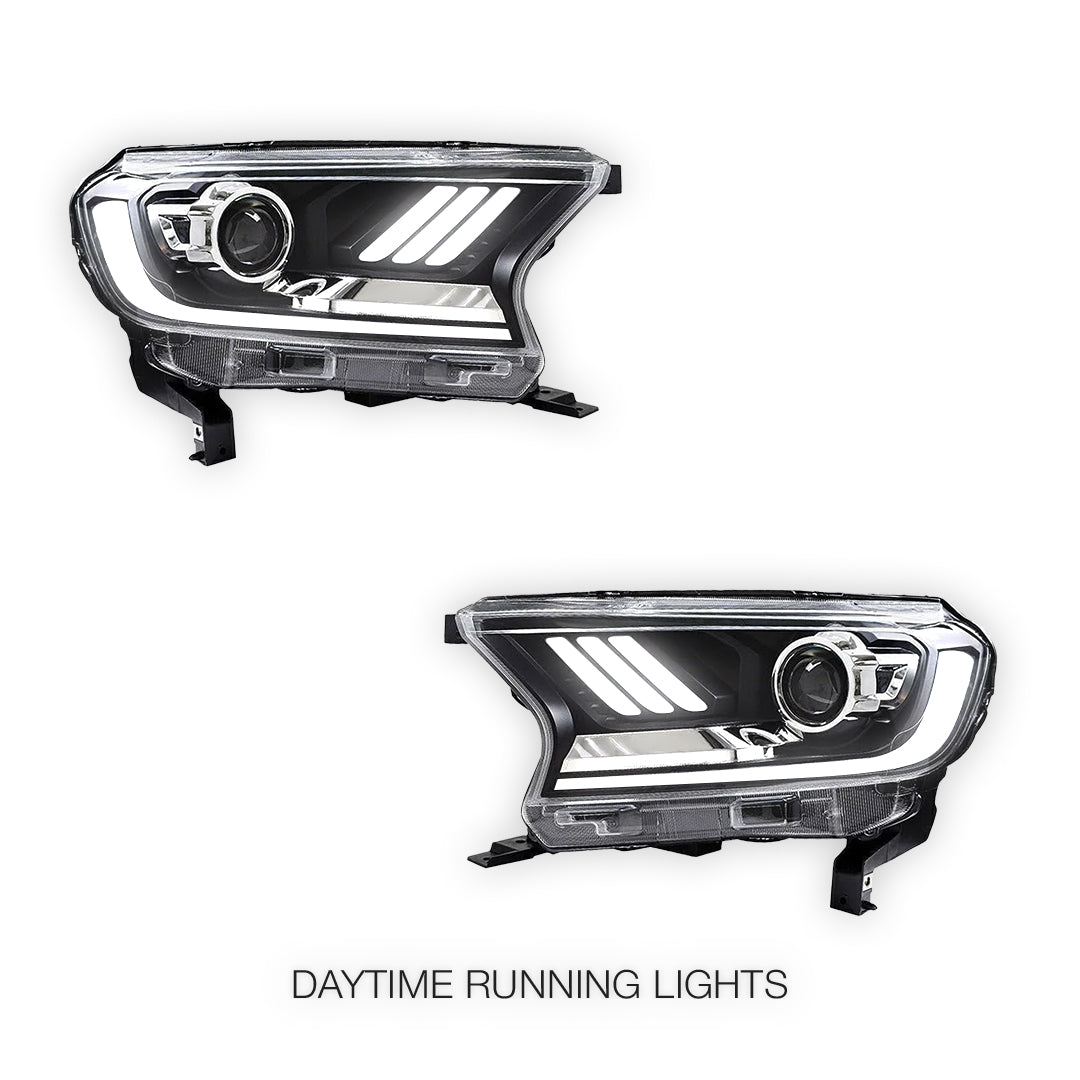 Ford Ranger T6 (2016 - 2019) Headlights LH + RH