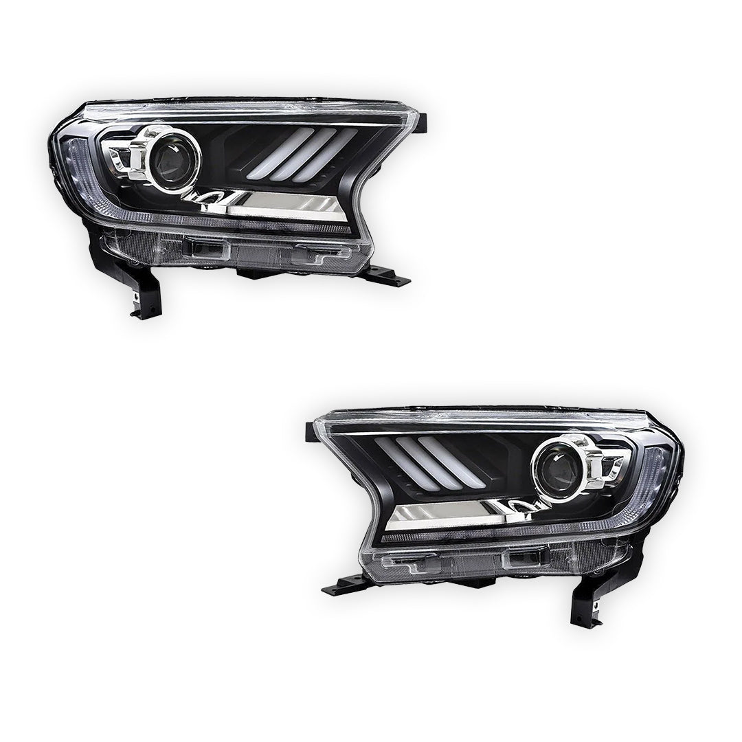 Ford Ranger T6 (2016 - 2019) Headlights LH + RH