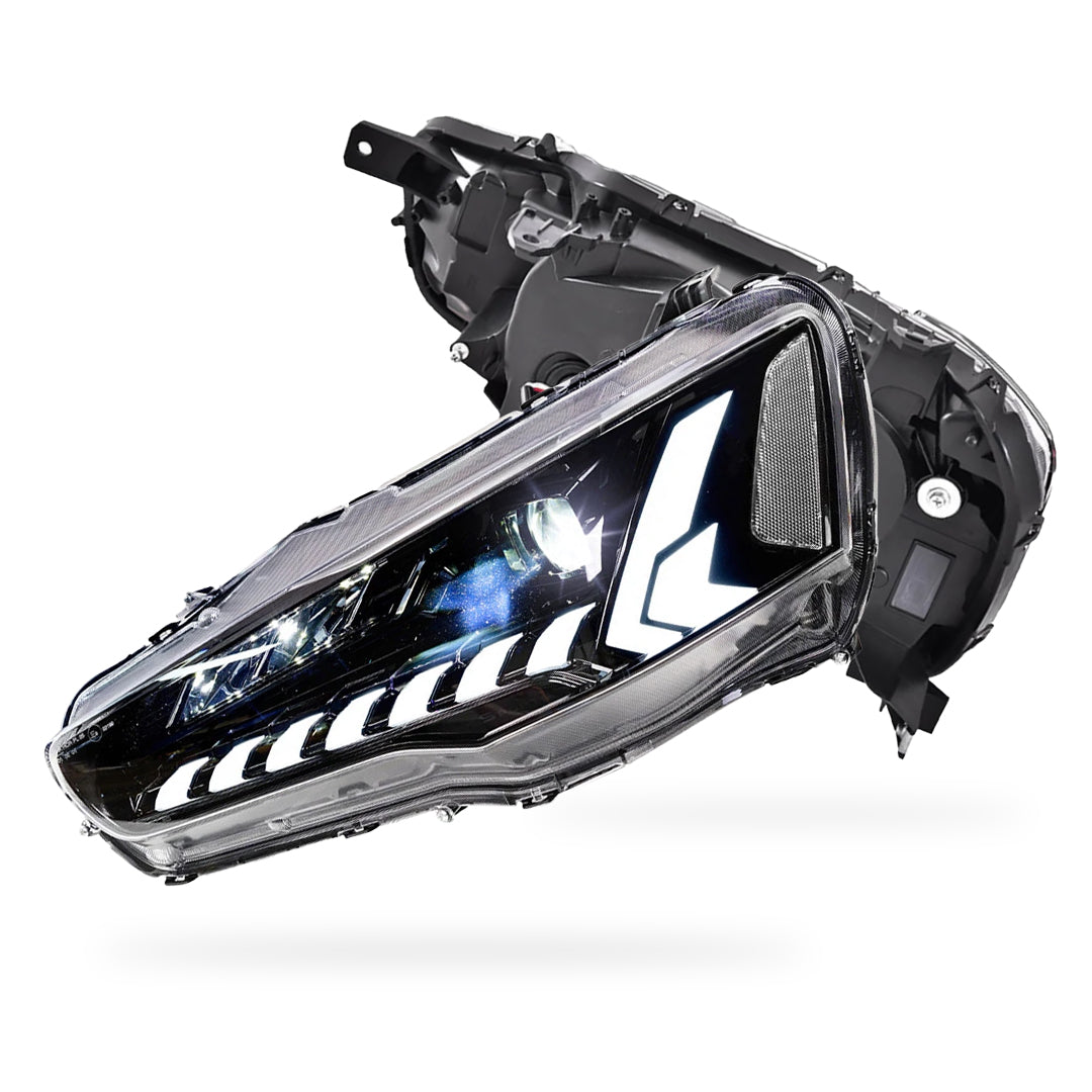 Mitsubishi Lancer CJ / CY / CZ (2008 - 2020) Clear Animation Sequential Headlights LH + RH