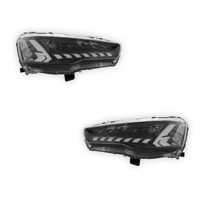 Mitsubishi Lancer CJ / CY / CZ (2008 - 2020) Clear Animation Sequential Headlights LH + RH