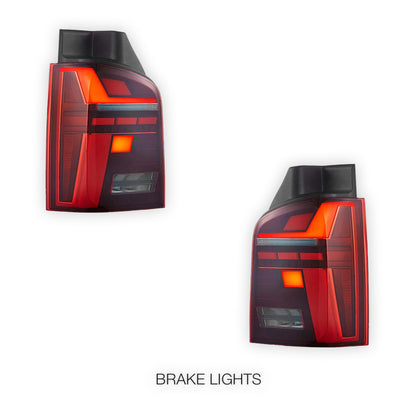 Volkswagen Multivan T5 (2010 - 2014) Animation Sequential Tail Lights LH + RH