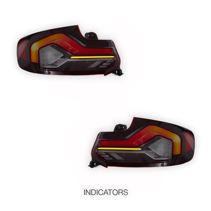 BMW 2 Series F22 / F23 / M2 F87 (2014 - 2020) Smoked Sequential Tail Lights LH + RH