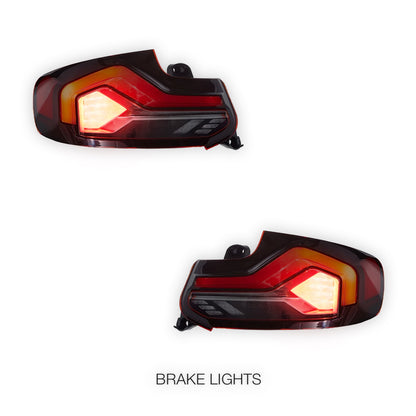 BMW 2 Series F22 / F23 / M2 F87 (2014 - 2020) Smoked Sequential Tail Lights LH + RH