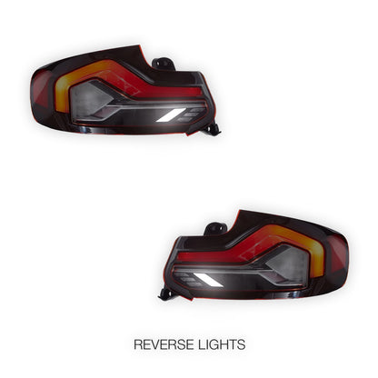 BMW 2 Series F22 / F23 / M2 F87 (2014 - 2020) Smoked Sequential Tail Lights LH + RH