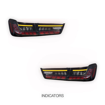 BMW 3 Series G20 / G21 / G80 (2019 - 2022) Red Animation Sequential Tail Lights LH + RH