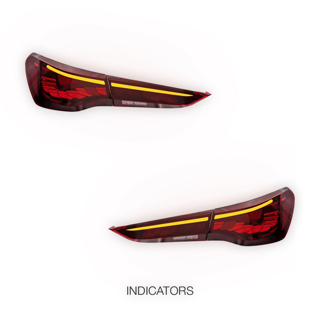 BMW 4 Series G26 / G22 / G23 / G82 / G83 (2020 - 2024) Sequential Tail Lights LH + RH
