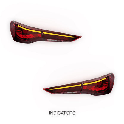 BMW 4 Series G26 / G22 / G23 / G82 / G83 (2020 - 2024) Sequential Tail Lights LH + RH