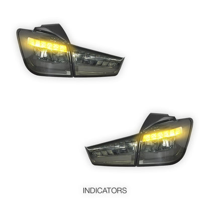 Mitsubishi ASX XA / XB / XC (2012 - 2018) Smoked Tail Lights LH + RH