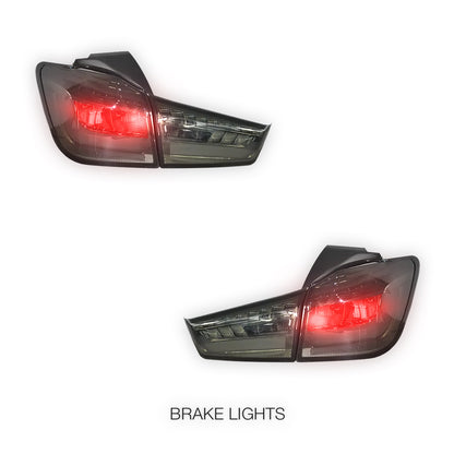 Mitsubishi ASX XA / XB / XC (2012 - 2018) Smoked Tail Lights LH + RH
