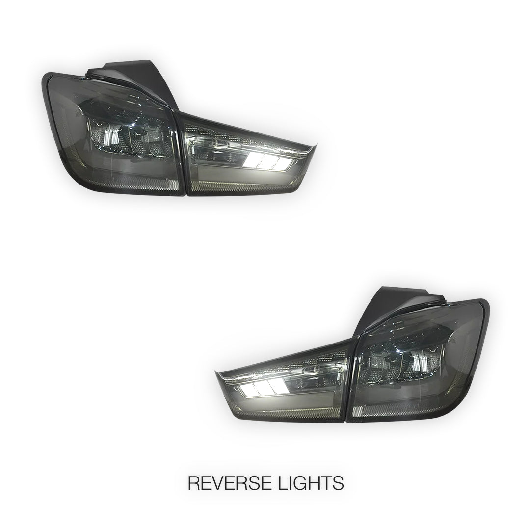 Mitsubishi ASX XA / XB / XC (2012 - 2018) Smoked Tail Lights LH + RH