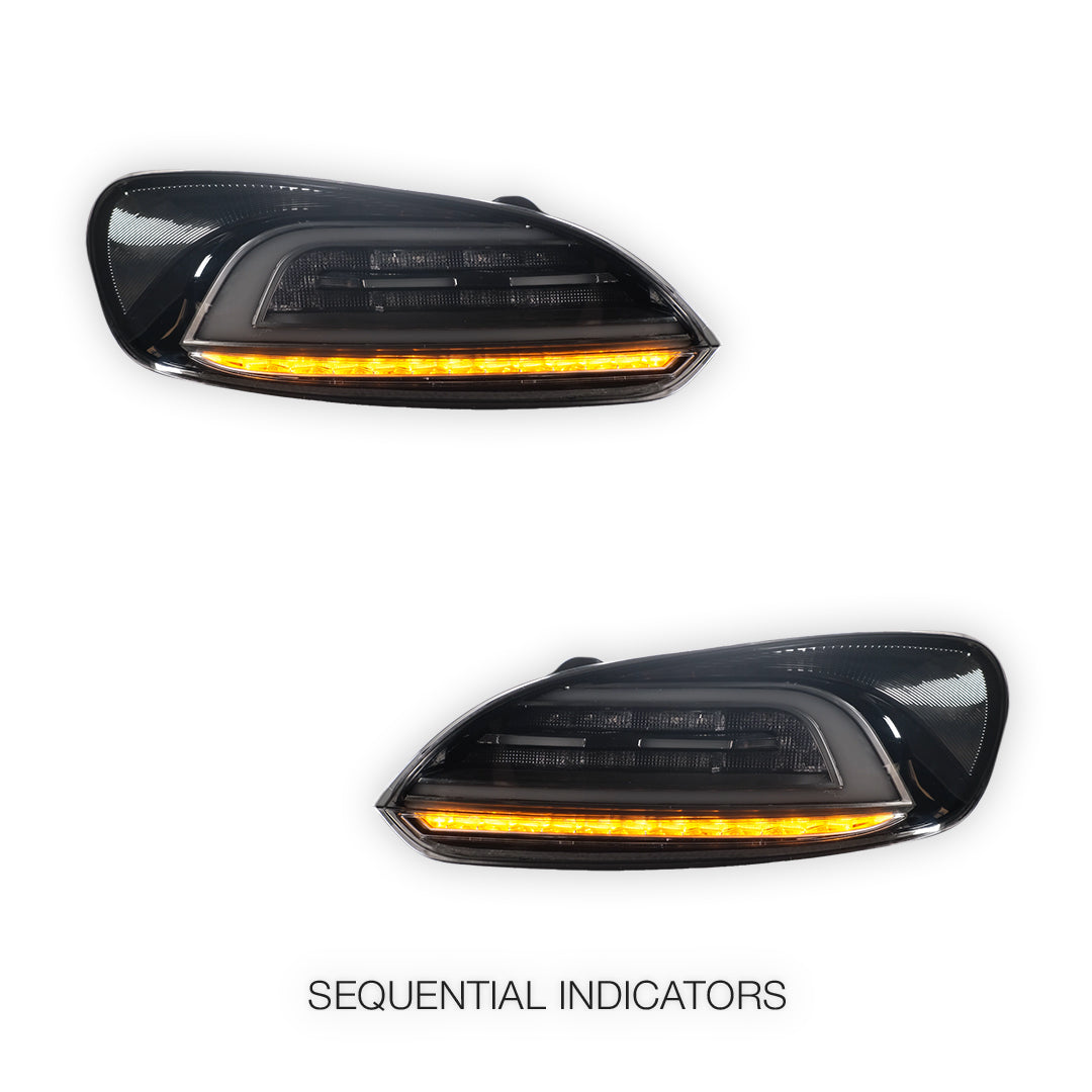 Volkswagen Scirocco 1S (2011 - 2014) Red Animation Sequential Tail Lights LH + RH