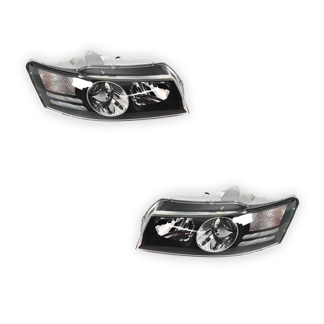 Holden Commodore VZ (2004 - 2007) Clear Projector Headlights LH + RH