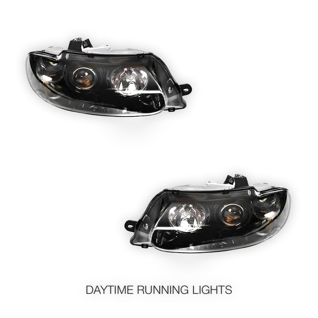 Holden Commodore VT (1997 - 2000) Clear Projector Headlights LH + RH