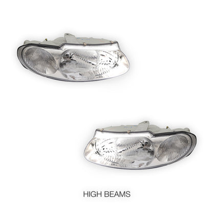 Holden Commodore VT (1997 - 2000) Clear Headlights LH + RH