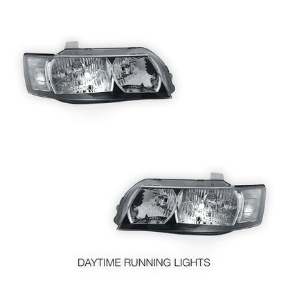 Holden Commodore VZ (2004 - 2007) Clear Headlights LH + RH