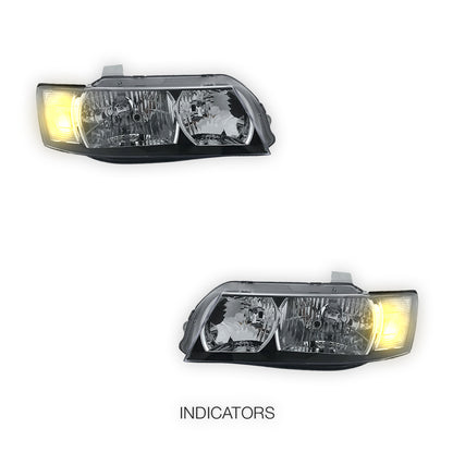 Holden Commodore VZ (2004 - 2007) Clear Headlights LH + RH