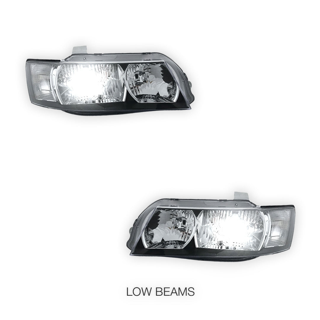 Holden Commodore VZ (2004 - 2007) Clear Headlights LH + RH