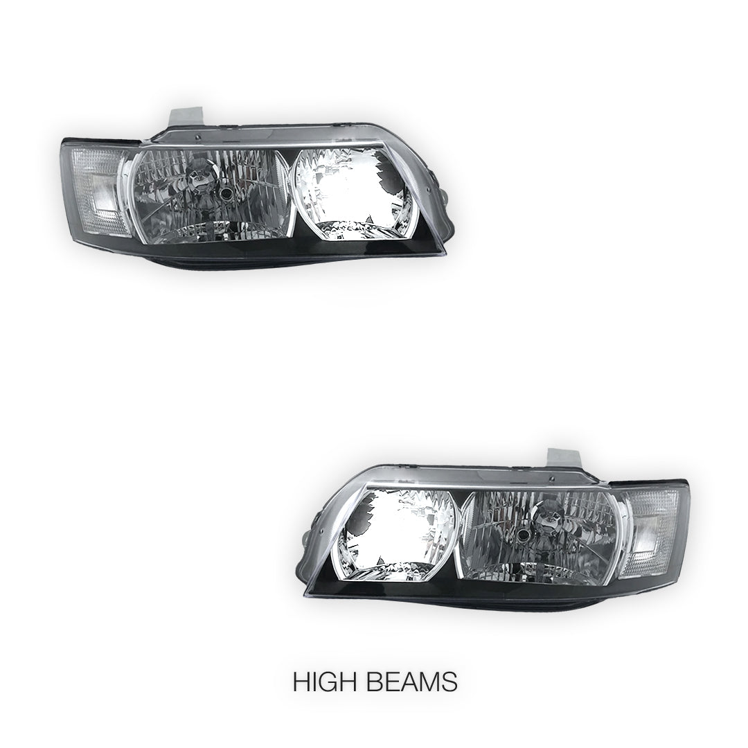 Holden Commodore VZ (2004 - 2007) Clear Headlights LH + RH