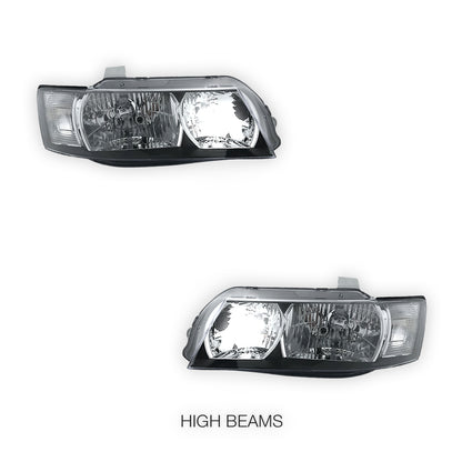 Holden Commodore VZ (2004 - 2007) Clear Headlights LH + RH