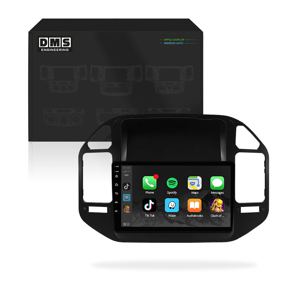 Mitsubishi Pajero NM / NP (2000 - 2006) 9.7" 13.3" Wireless Android 15 Head Unit for Apple CarPlay / Android Auto