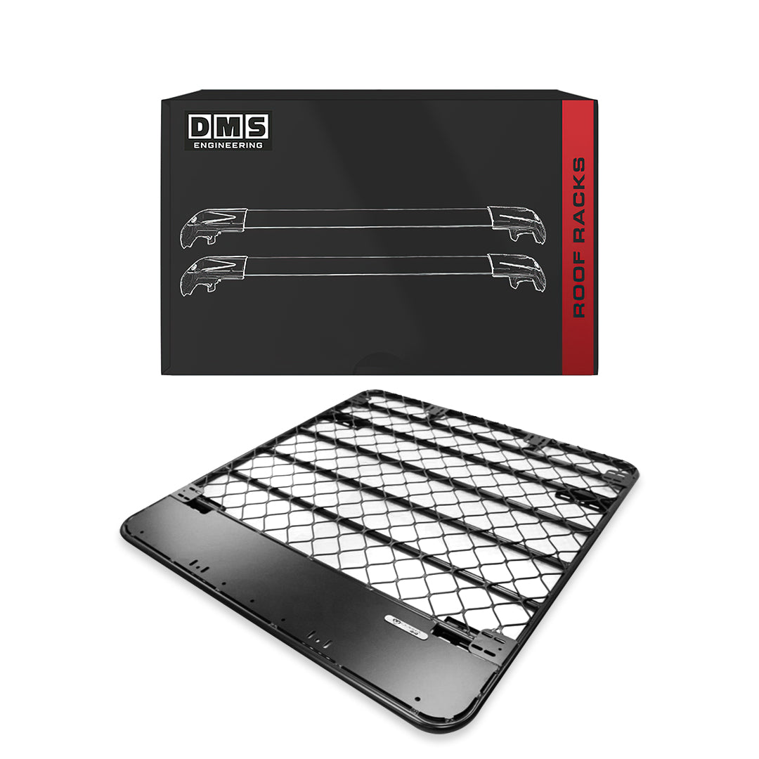 Toyota HiLux N80 / N70 (2005 - 2021) Black Platform Roof Rack