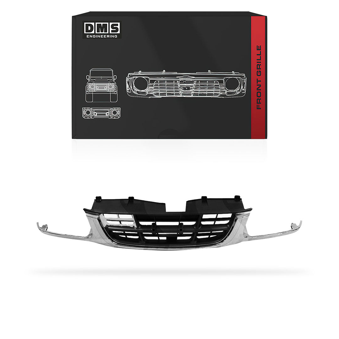 Holden Rodeo TF / R9 (1997 - 2002) Black / Chrome Grille