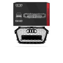 Audi A1 8X (2015 - 2019) Gloss Black RS1 Honeycomb Style Front Bumper Bar Grille