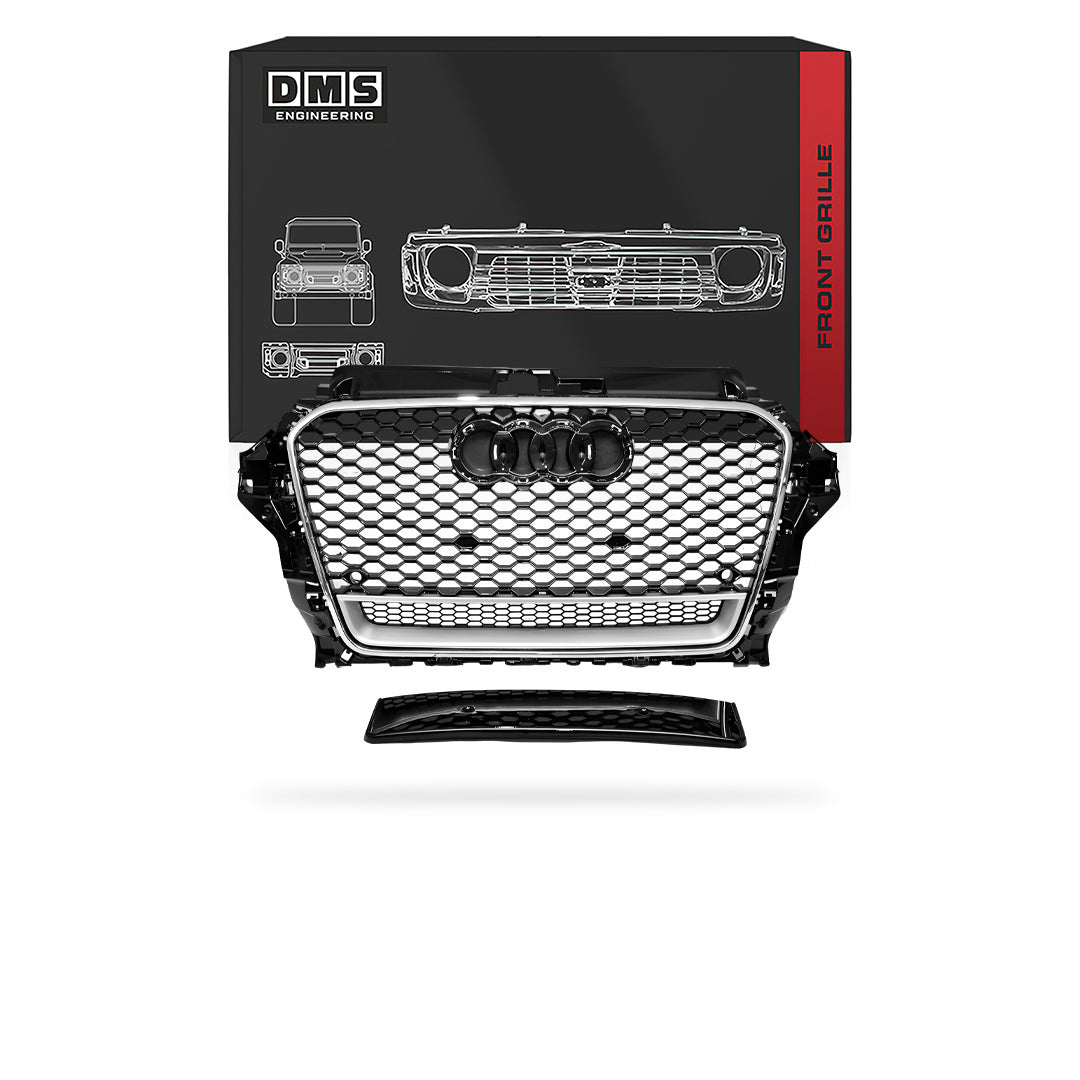 Audi A3 8V (2013 - 2016) RS3 Style Front Bumper Bar Grille
