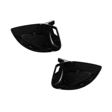 Audi A3 8V (2013 - 2019) Gloss Black Replacement Door Mirror Cover Caps with Track Change / Blind Spot Assist LH + RH