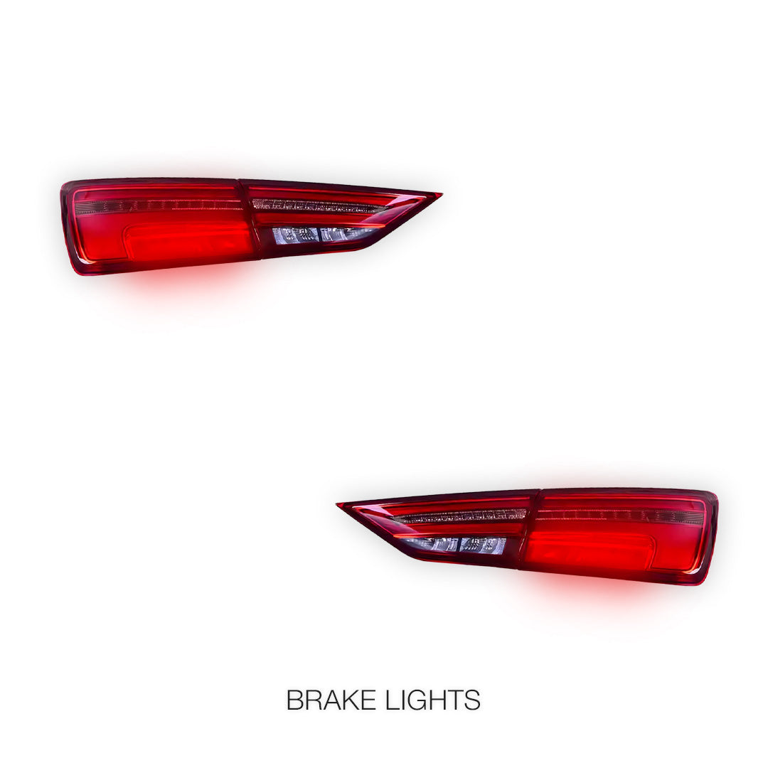 Audi A3 8V (2014 - 2019) Red DRL Sequential Tail Lights LH + RH
