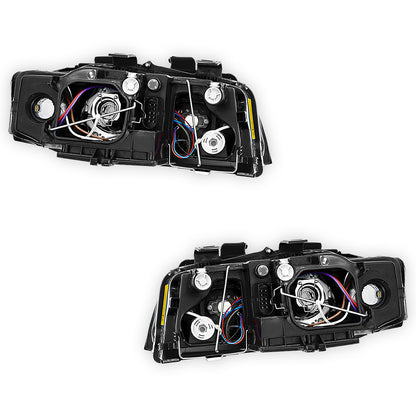 Audi A4 B6 (2000 - 2004) Non-Xenon OEM Style Headlights LH + RH
