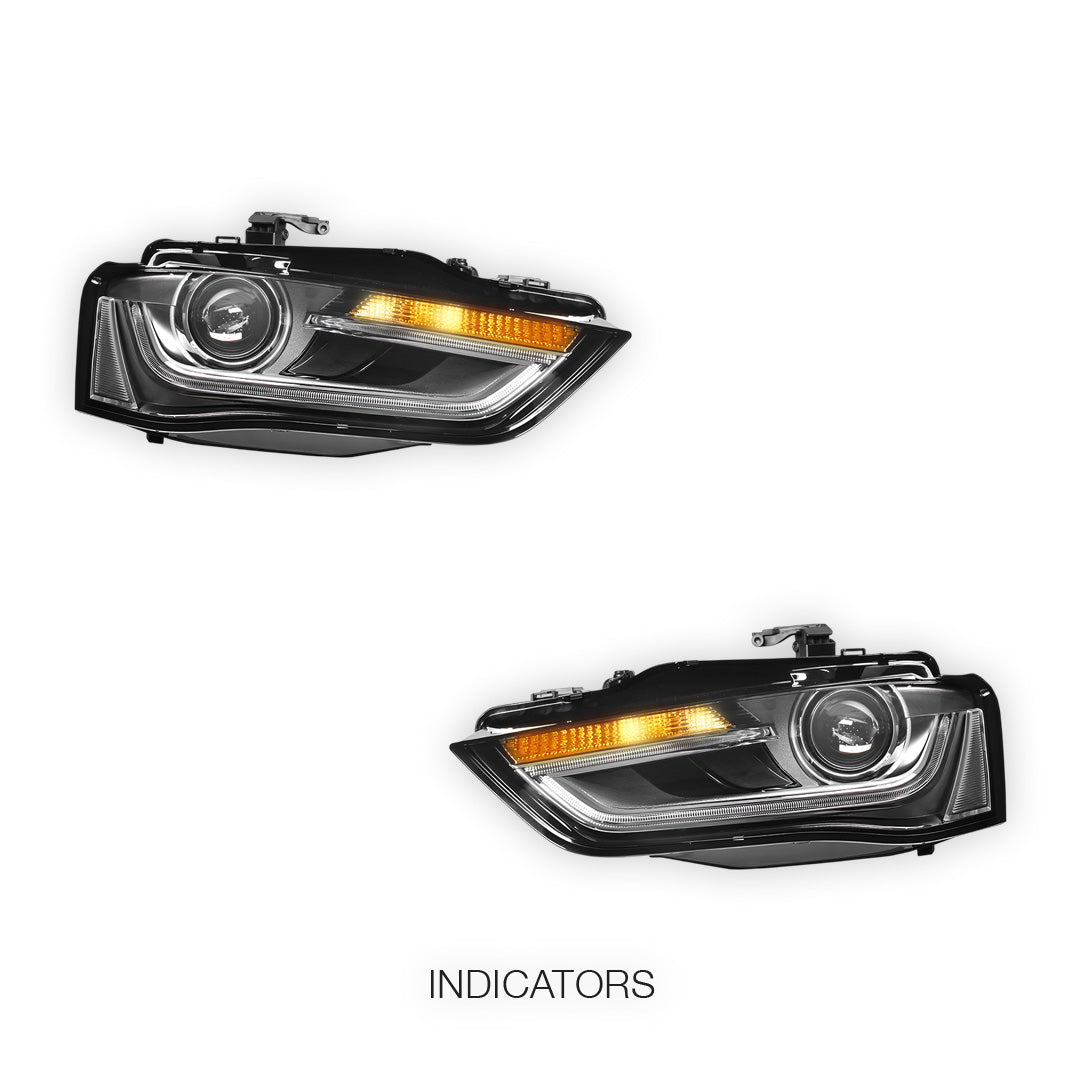 Audi A4 B8 Sedan / Avant (2012 - 2015) Headlights LH + RH