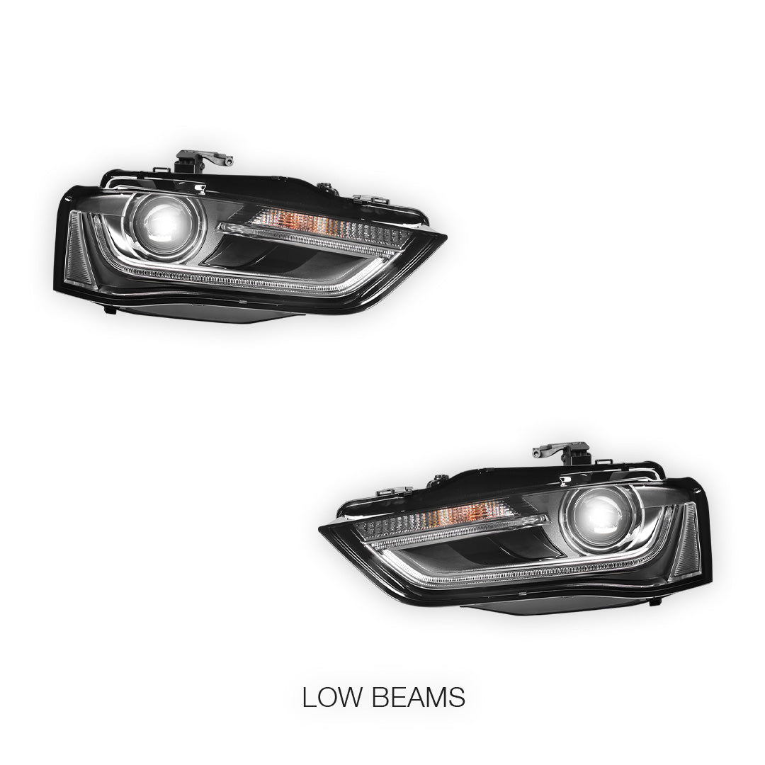 Audi A4 B8 Sedan / Avant (2012 - 2015) Headlights LH + RH