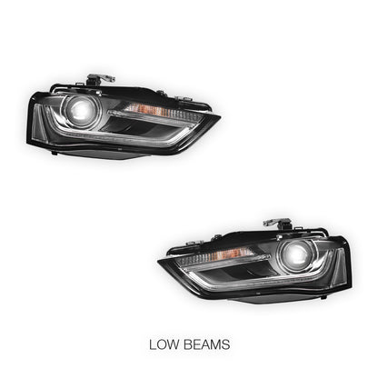 Audi A4 B8 Sedan / Avant (2012 - 2015) Headlights LH + RH
