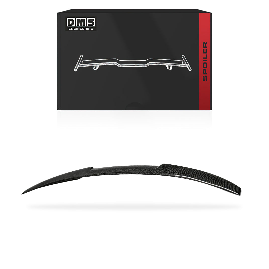 Audi A4 B8 (2009 - 2011) FloKraft Carbon Fiber Rear Trunk Lip Spoiler