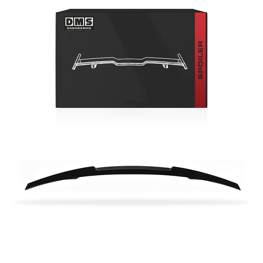 Audi A4 B8 (2012 - 2015) Floaro Gloss Black Rear Trunk Lip Spoiler
